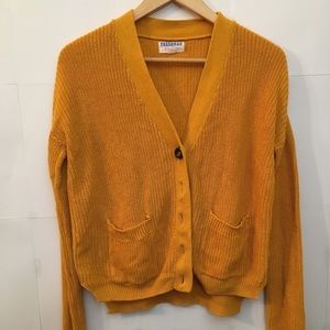Yellow Cardigan!